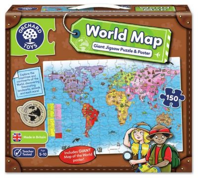 World Map - Orchard Toys (£16.99)